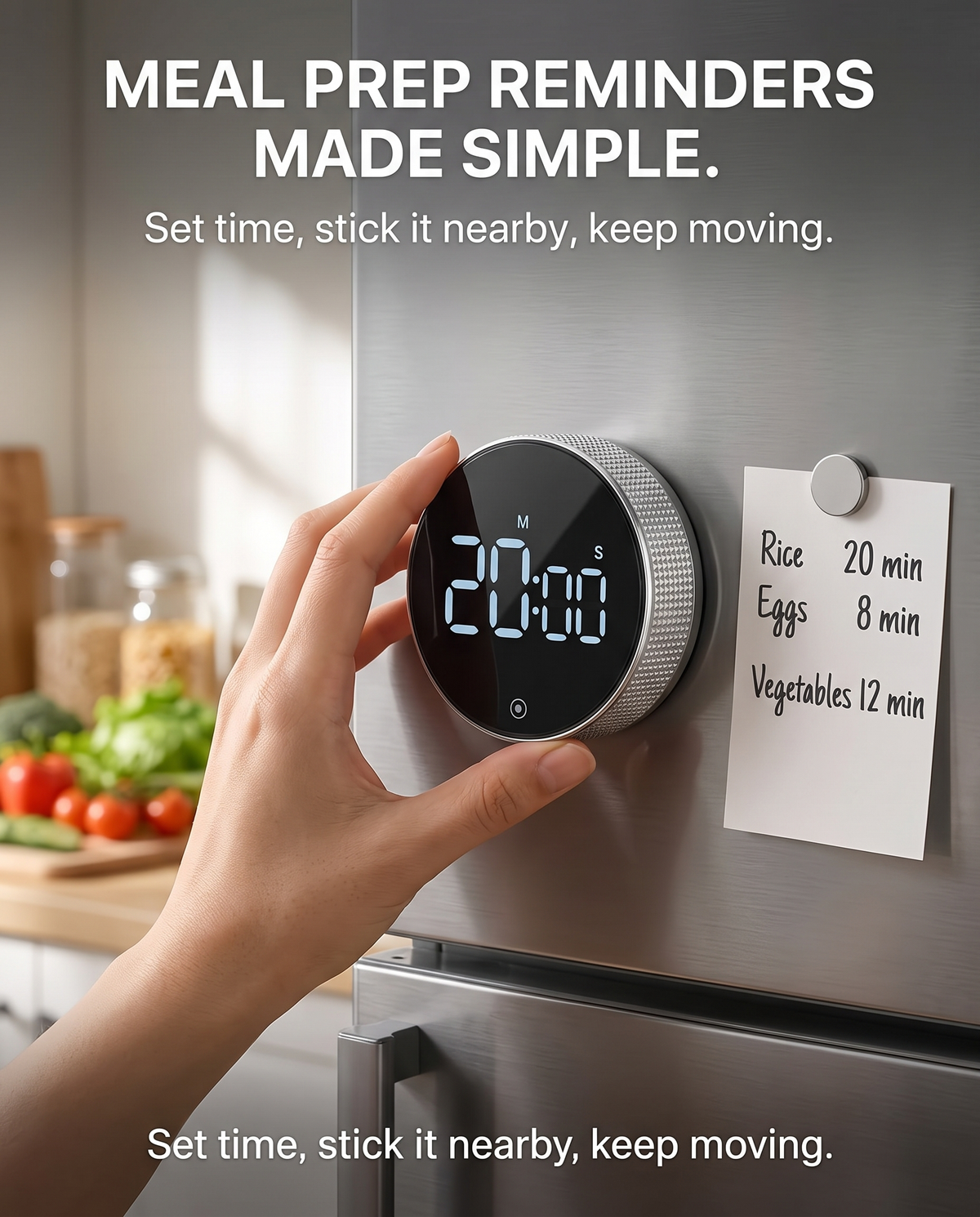 Magnetic Kitchen Timer
