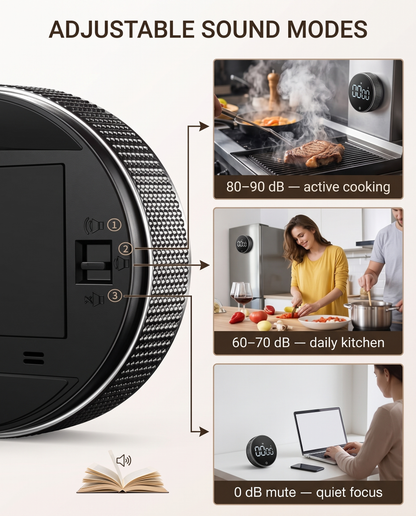 Magnetic Kitchen Timer