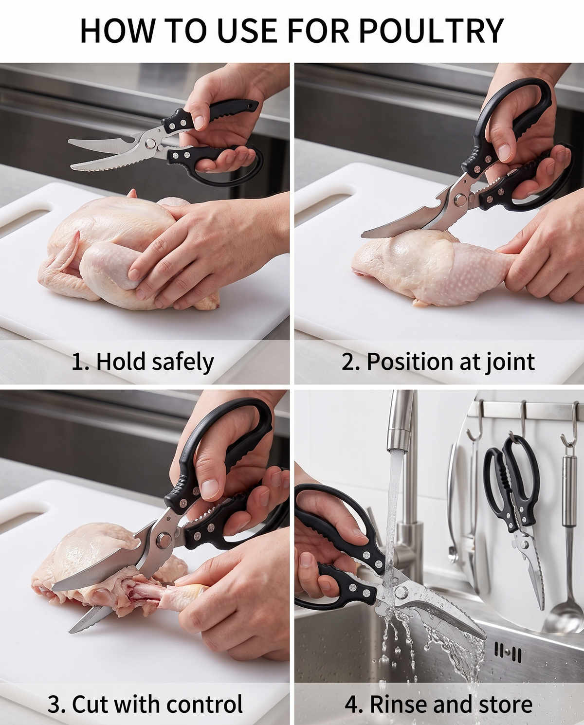 Stainless Steel Poultry Shears
