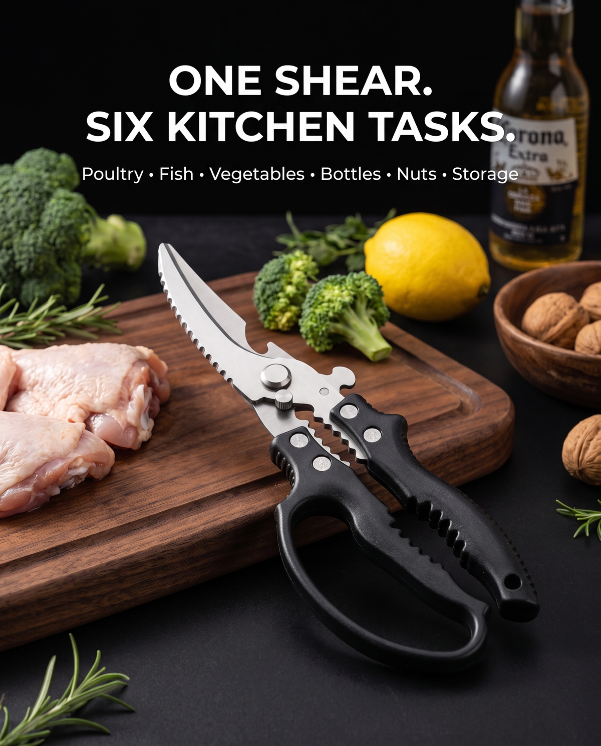 Stainless Steel Poultry Shears