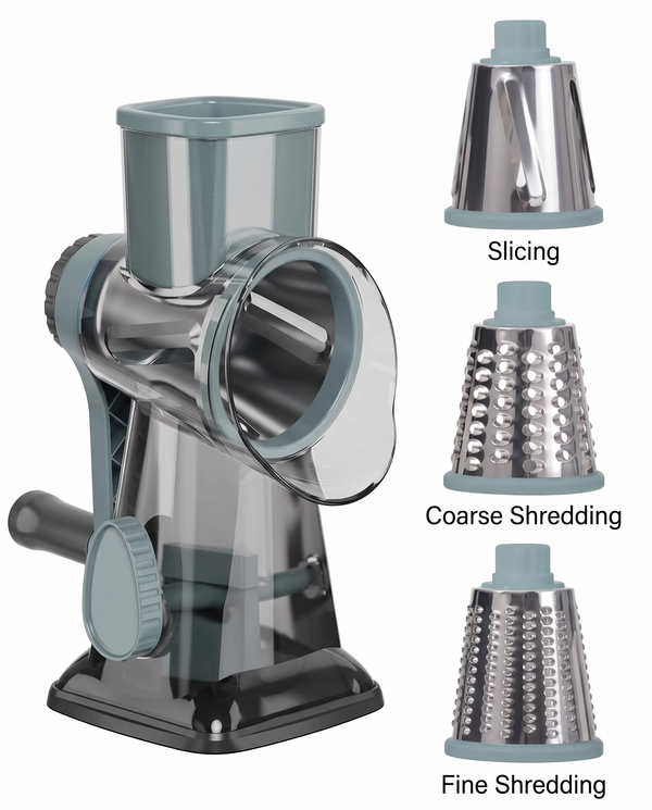 Rotary Grater · 3-in-1 — Wudy Kitchen, image 9