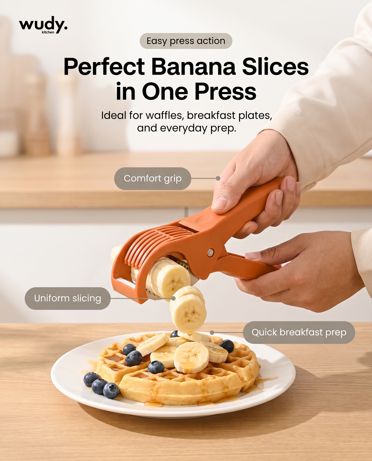Stainless Steel Fruit & Vegetable Slicer