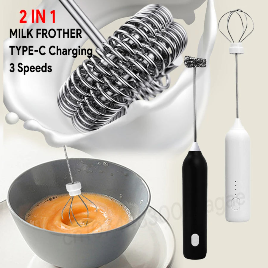 Handheld Milk Frother Premium