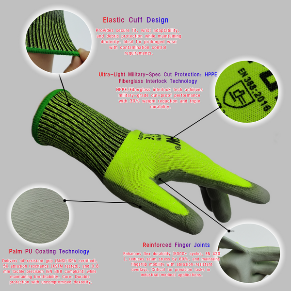 Cut Resistant Gloves Premium Kitchen Tool — image 4