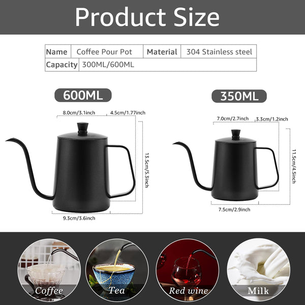 Electric Gooseneck Kettle Variable Temperature 1L — image 6