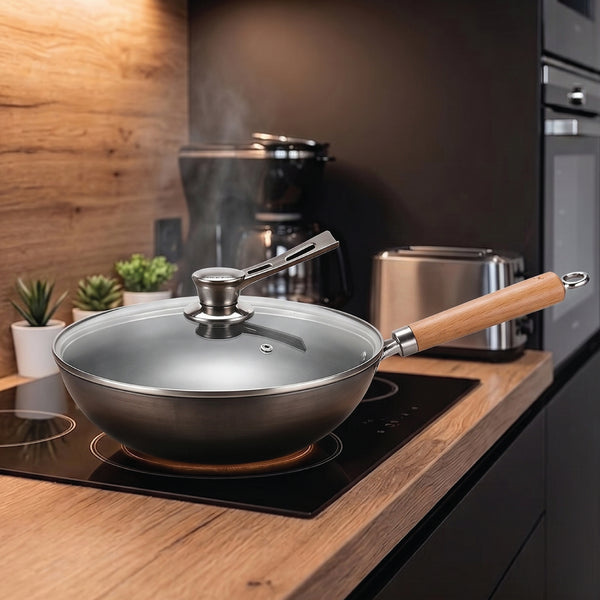 Wudy Kitchen — Iron Pan Traditional Iron Wok Handmade