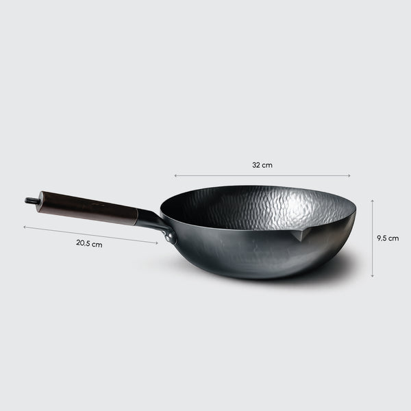 Wudy Kitchen — Iron Pan Traditional Iron Wok Handmade