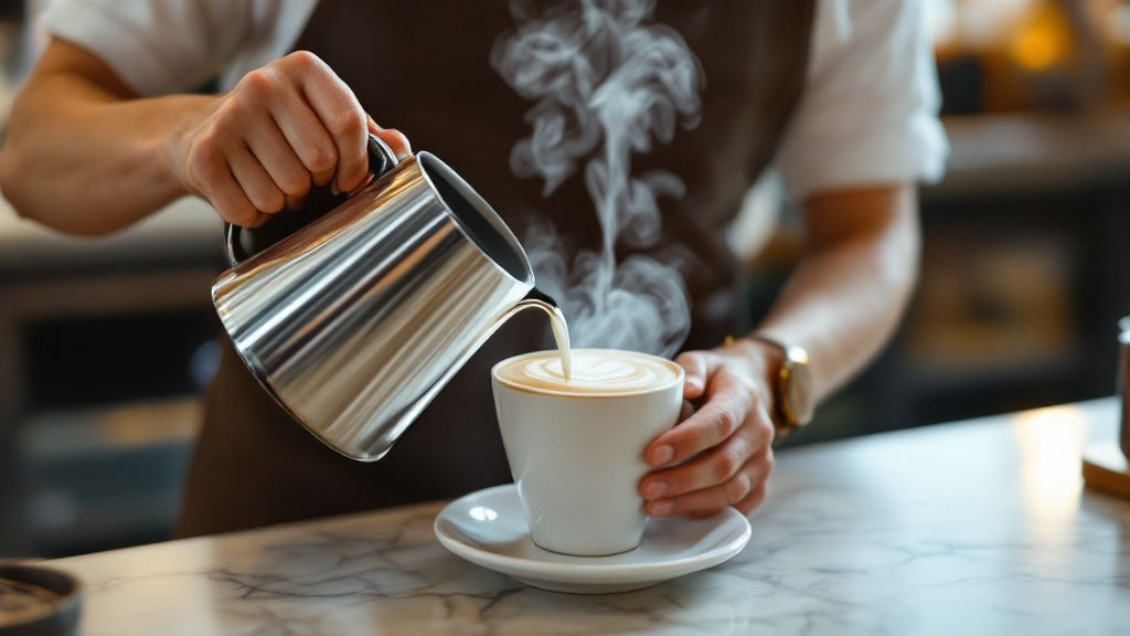 Latte Art at Home: Milk Frothing Technique and Pitcher Selection