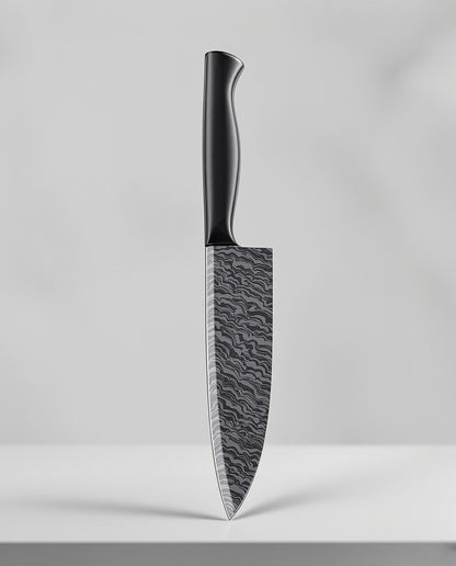 Damascus Pattern Chef Knife · 7.87" (20 cm) — Wudy Kitchen, image 7