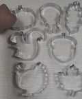 Thanksgiving Turkey Day Cookie Cutter Set Maple Le