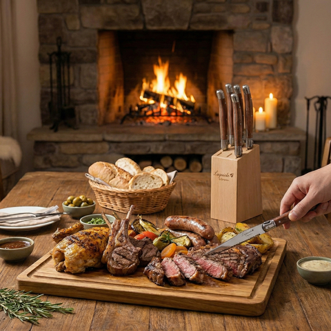 Stainless Steel Wooden Handle - Steak Knife