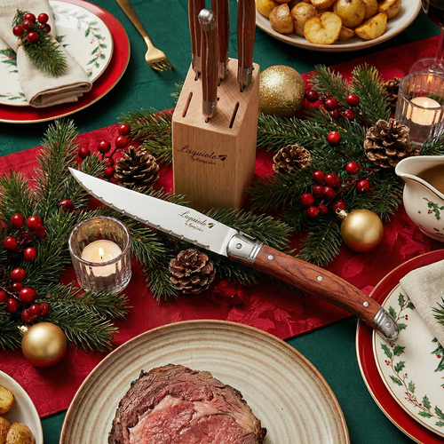 Stainless Steel Wooden Handle - Steak Knife