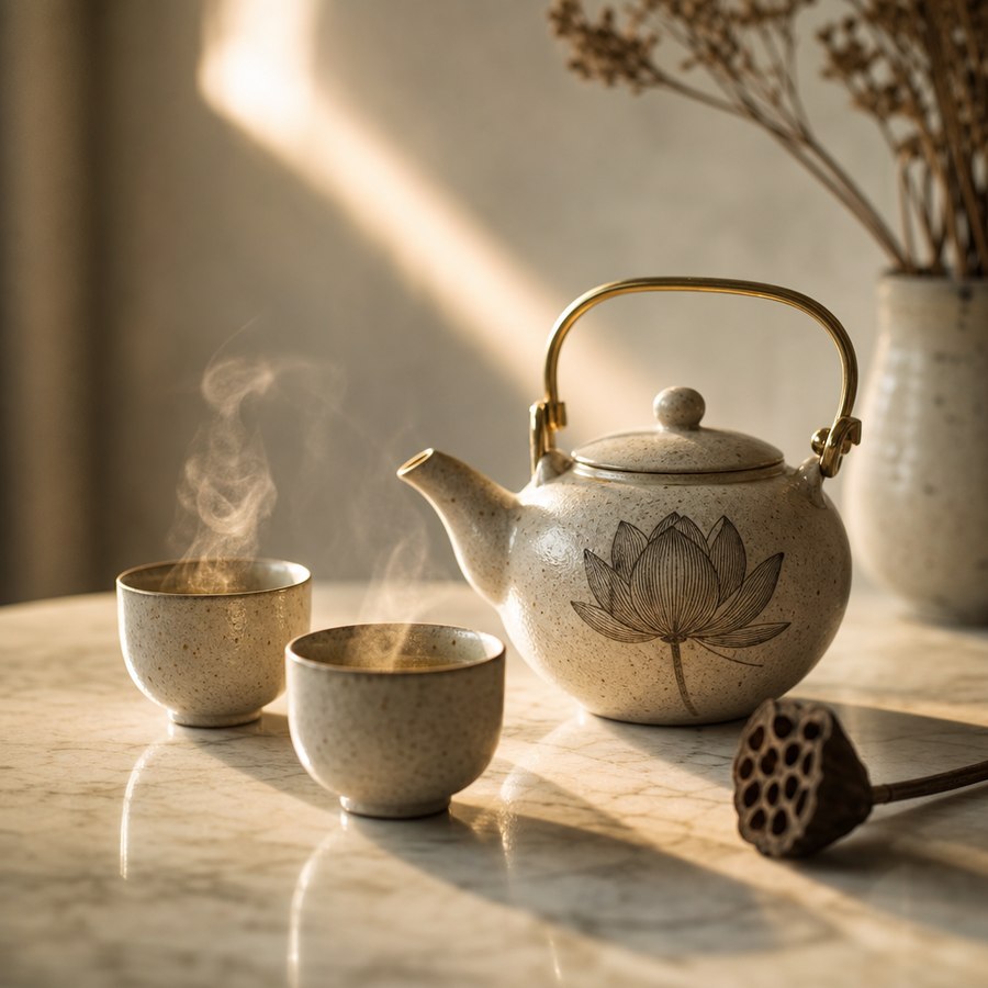 Wudy Kitchen - Tea and Coffee ritual scene