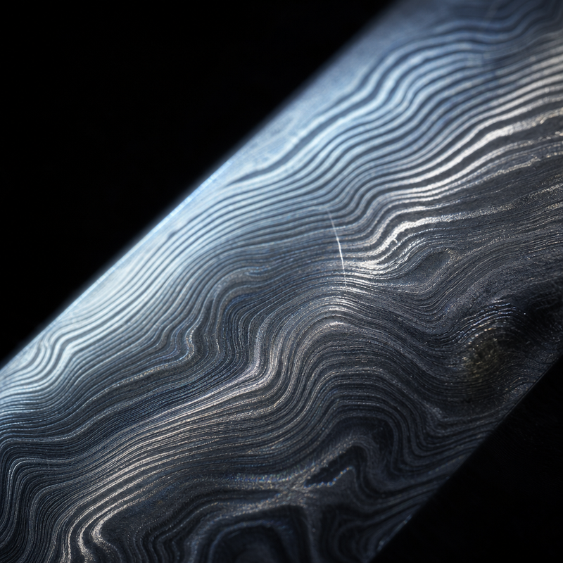 Wudy Kitchen - Damascus steel 67-layer macro